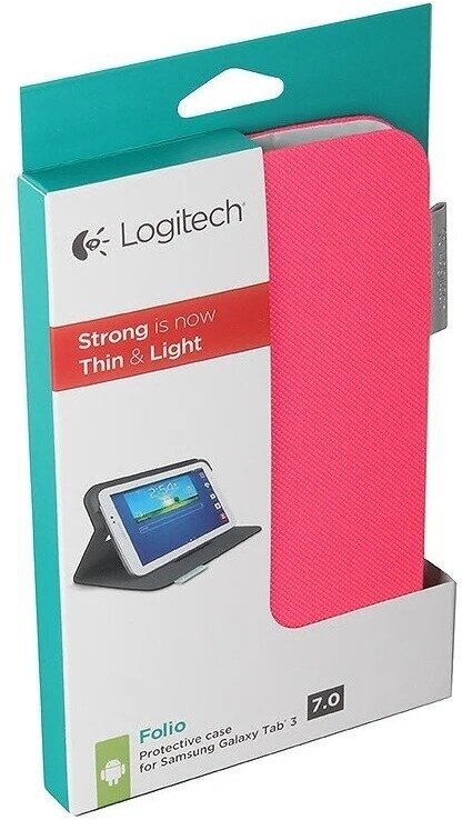Чехол-книжка для Samsung Galaxy Tab 3 7' Logitech Folio Fantasy Pink