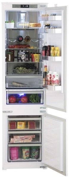 Встраиваемый холодильник комби Grundig - фото №8