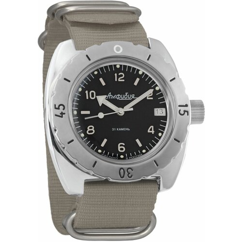 фото Наручные часы восток мужские наручные часы восток амфибия 150366, бежевый