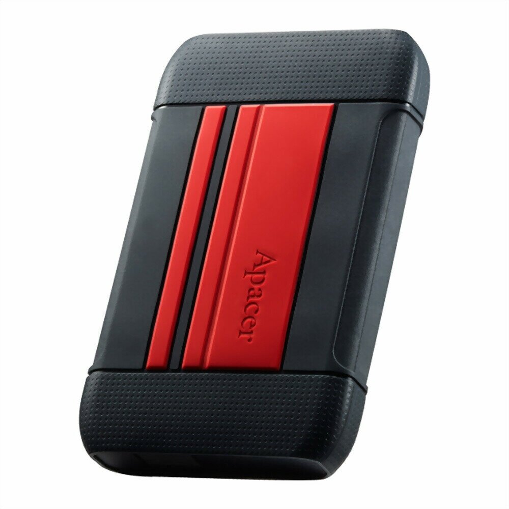 2.5" 1TB Apacer AC633 AP1TBAC633R-1 USB 3.2 Gen 1, Military-Grade Shockproof, Red, RTL - фото №8