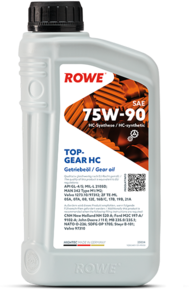 Масло Трансмиссионное 75W90 Rowe 1Л Нс-Синтетика Hightec Topgear Hc-Ls Gl-4/5 ROWE арт. 25004-0010-99