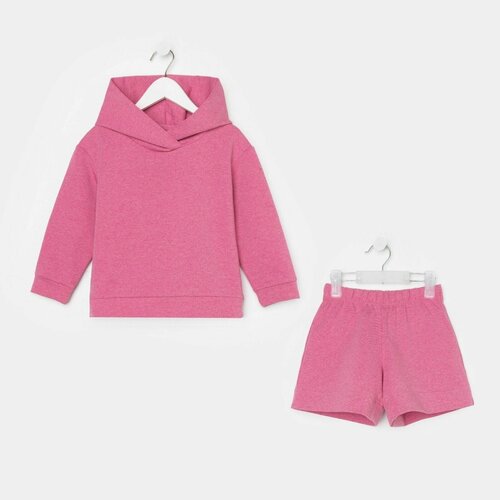Комплект одежды Kaftan, размер 30, розовый шорты д мал pelican bwhe3186 серый 40 разм 4 рост 98 104