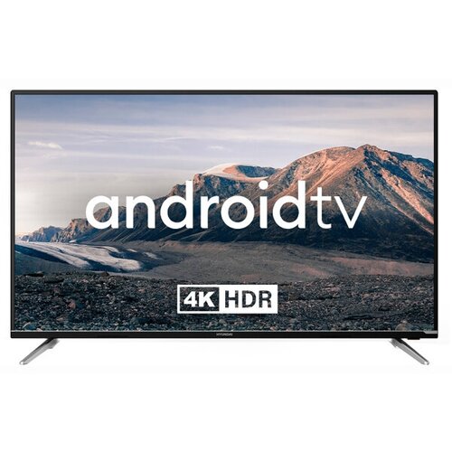 Телевизор Hyundai 50 LED UHD Smart TV Android TV Звук 16 Вт 2x8 Вт 4xHDMI 2xUSB 1xRJ-45 Черный H-LED50BU7008 3060000₽