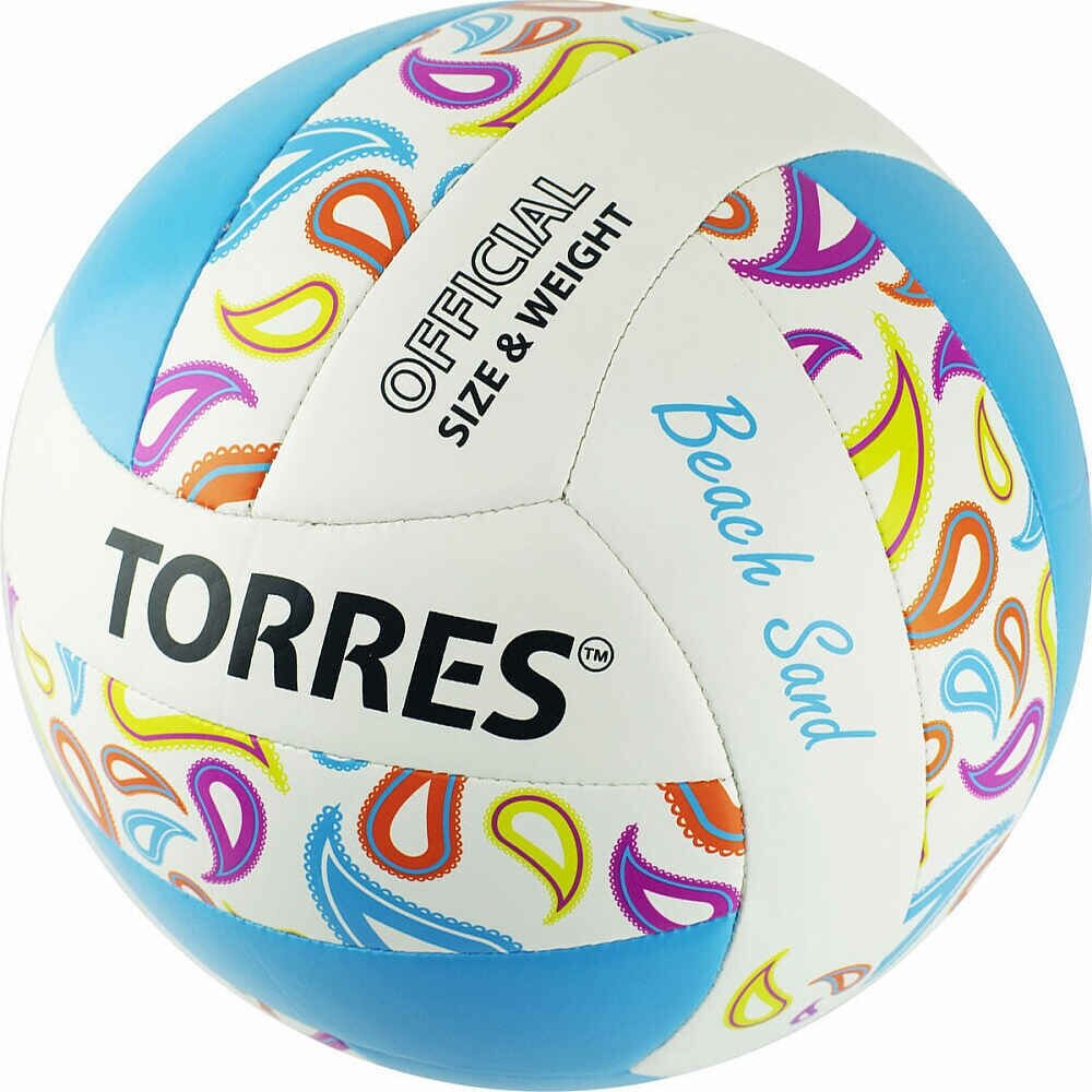 Мяч волейбольный Torres Beach Sand Blue V32095b .