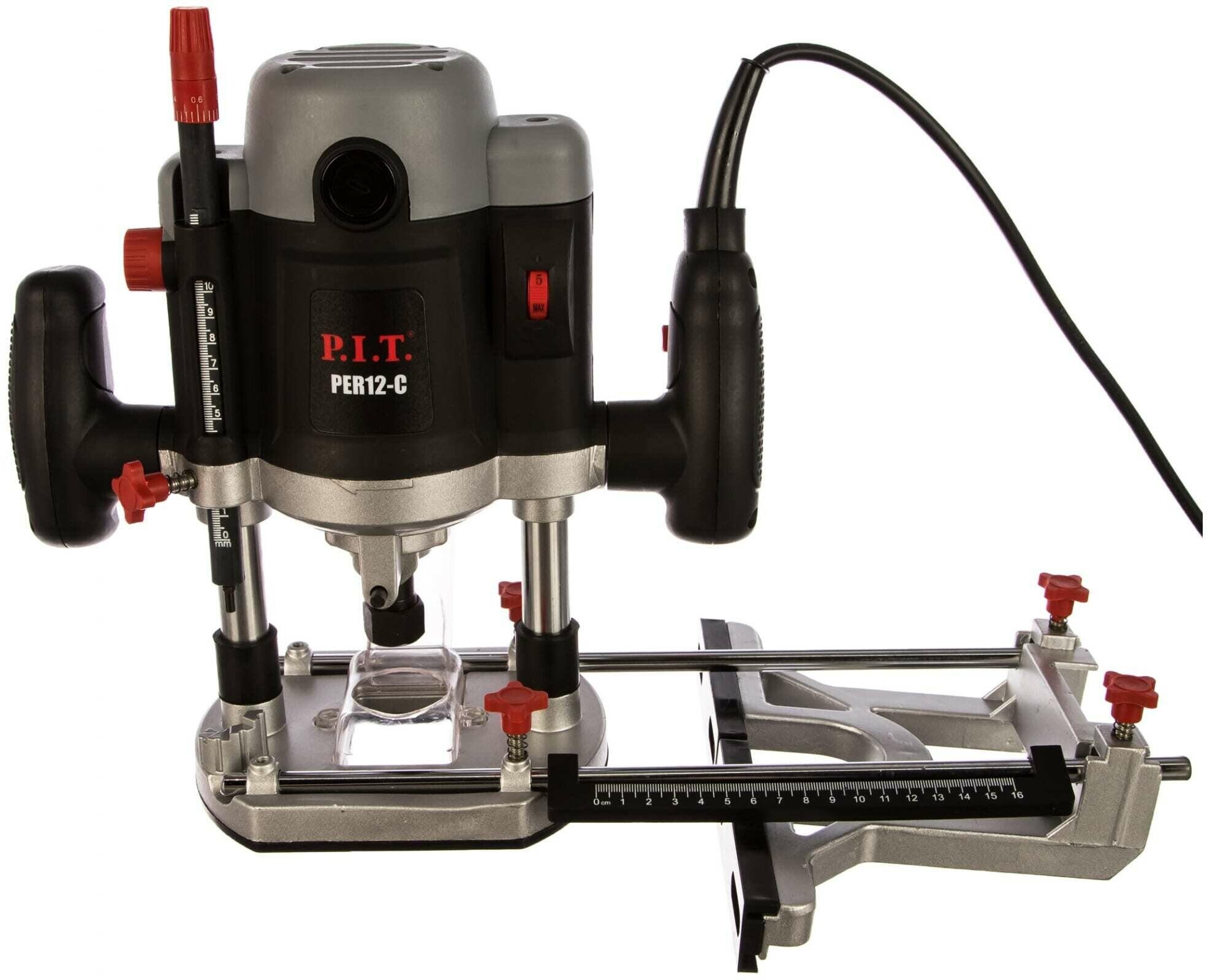 Фрезер электрический P.I.T. PER 12-C мастер 2100 Вт 6000-22000 об/мин цанга 8 12 мм