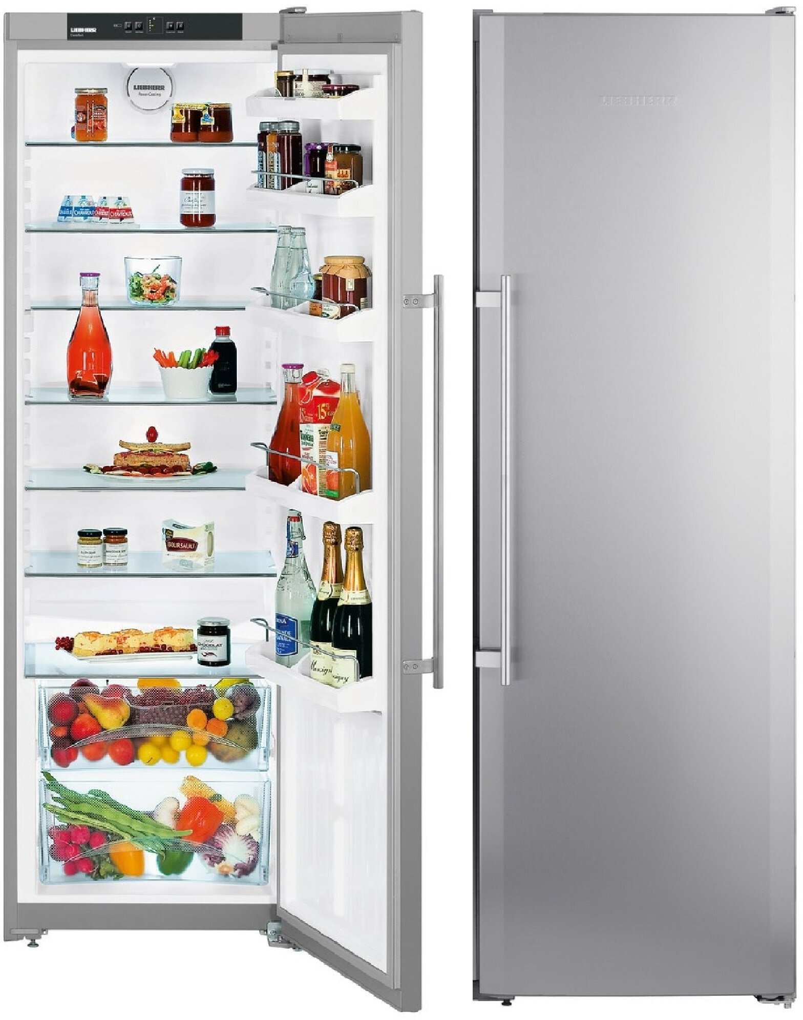 Холодильник Liebherr Skesf 4240, серебристый - фото №14