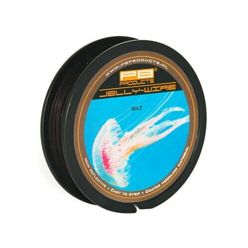 поводковый материал pb products silk wire 20lb 10m silt Поводковый материал PB Products Jelly Wire 15lb 20m Silt