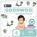 Подгузники-трусики GOONWOO размер 4 / L (9 - 14 кг), 44 шт