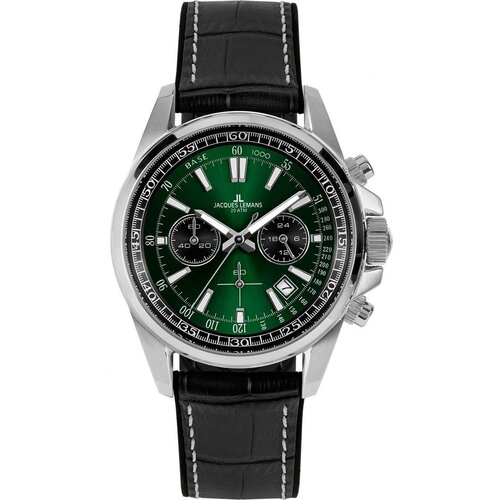 Наручные часы JACQUES LEMANS Sport, зеленый