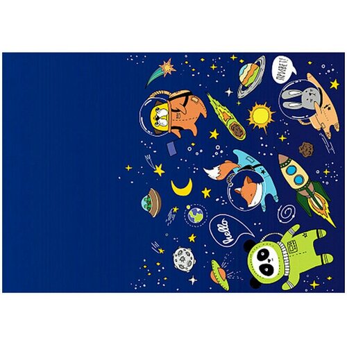 Скатерть полиэтиленовая ПатиБум Космос 137181см 303769 487₽