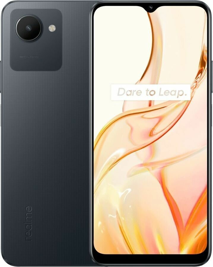 Смартфон REALME C30s 3/64Gb, черный