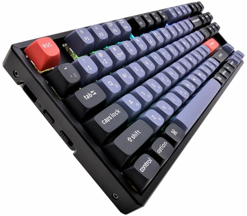 Клавиатура беспроводная Keychron K8P-J1 87 клавиш, Hot-Swap, Gateron G pro Red Switch - фото №3