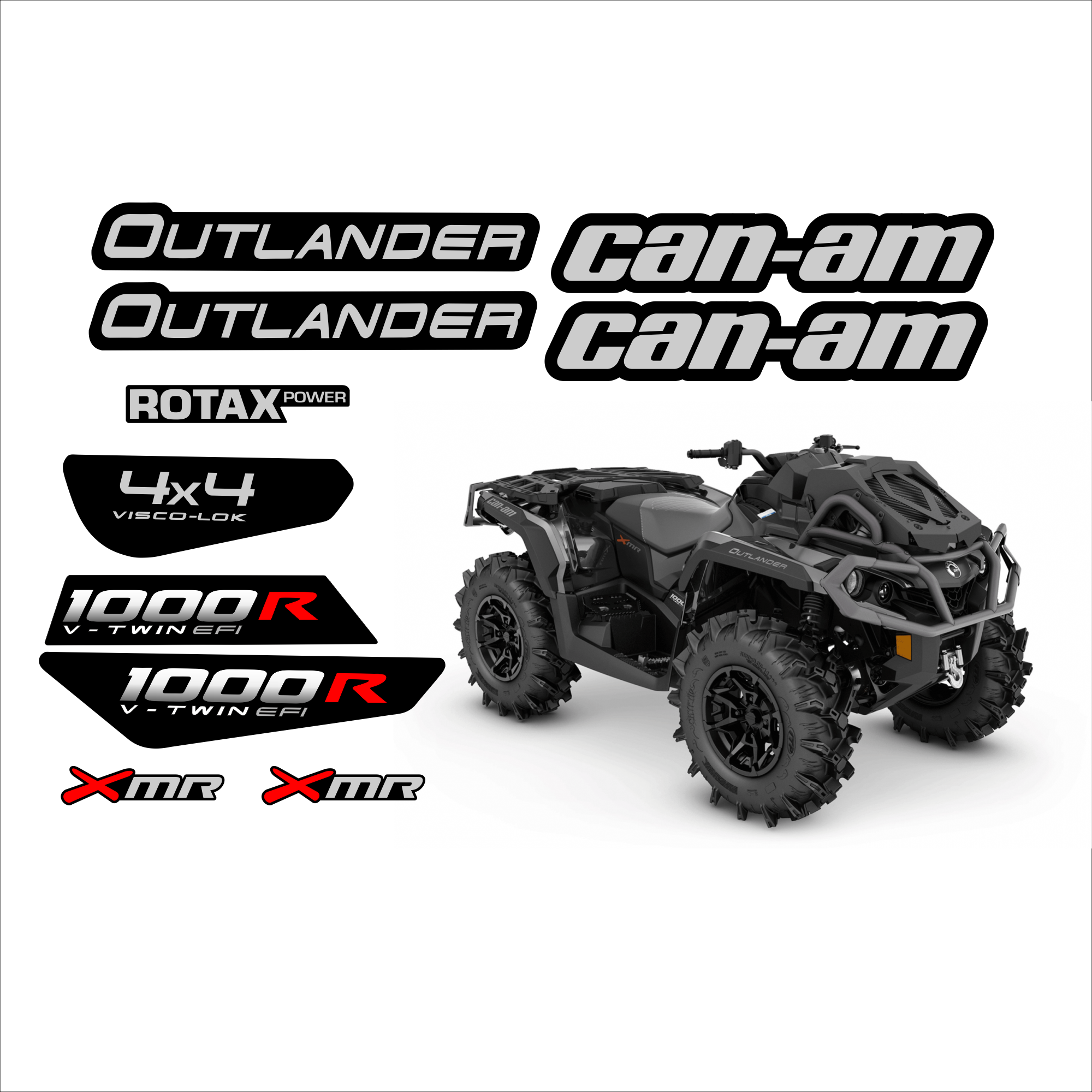 Комплект наклеек CAN-AM Outlander XMR G2