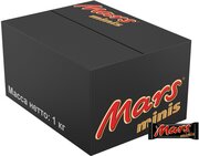 Mars Minis с карамелью и нугой, 1 кг, картонная коробка