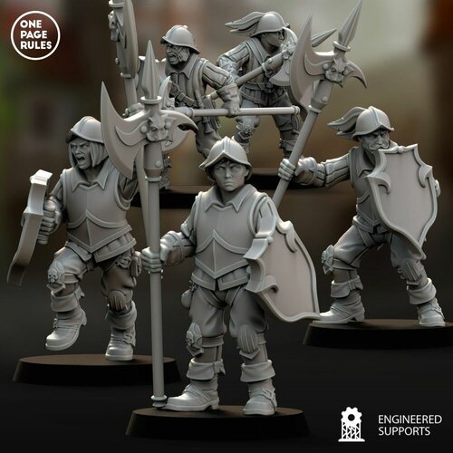 Warhammer Fantasy Empire Guard/ Набор фигурок для Warhammer Стража Империи warhammer fantasy empire guard command group набор фигурок для warhammer стража империи командная группа