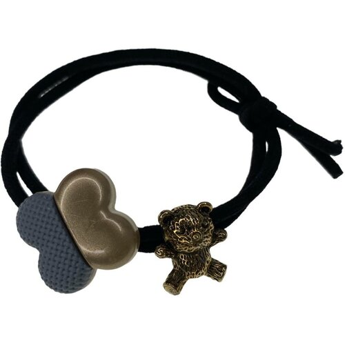 Резинка для волос Tatti, цветок с подвеской, 5х5 см