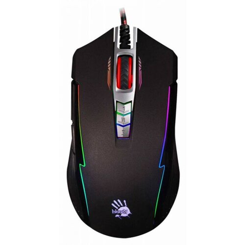 Мышь A4TECH Bloody P93 Light Strike игровая оптическая проводная USB черный a4tech p93 light strike 302000₽