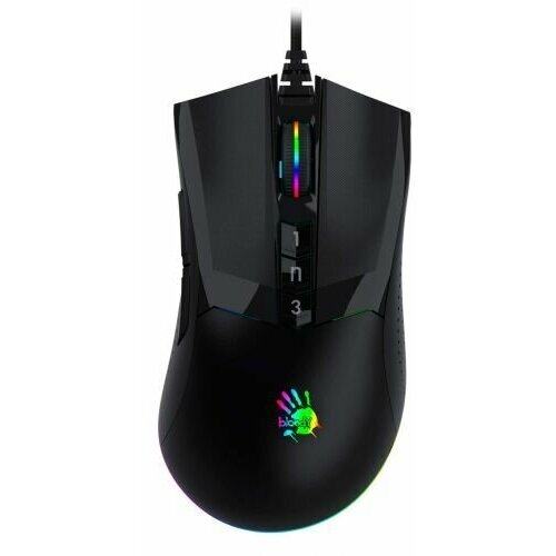Мышь A4Tech Bloody W90 Max W90 MAX STONE BLACK черный оптическая 10000dpi USB 1431298 312600₽