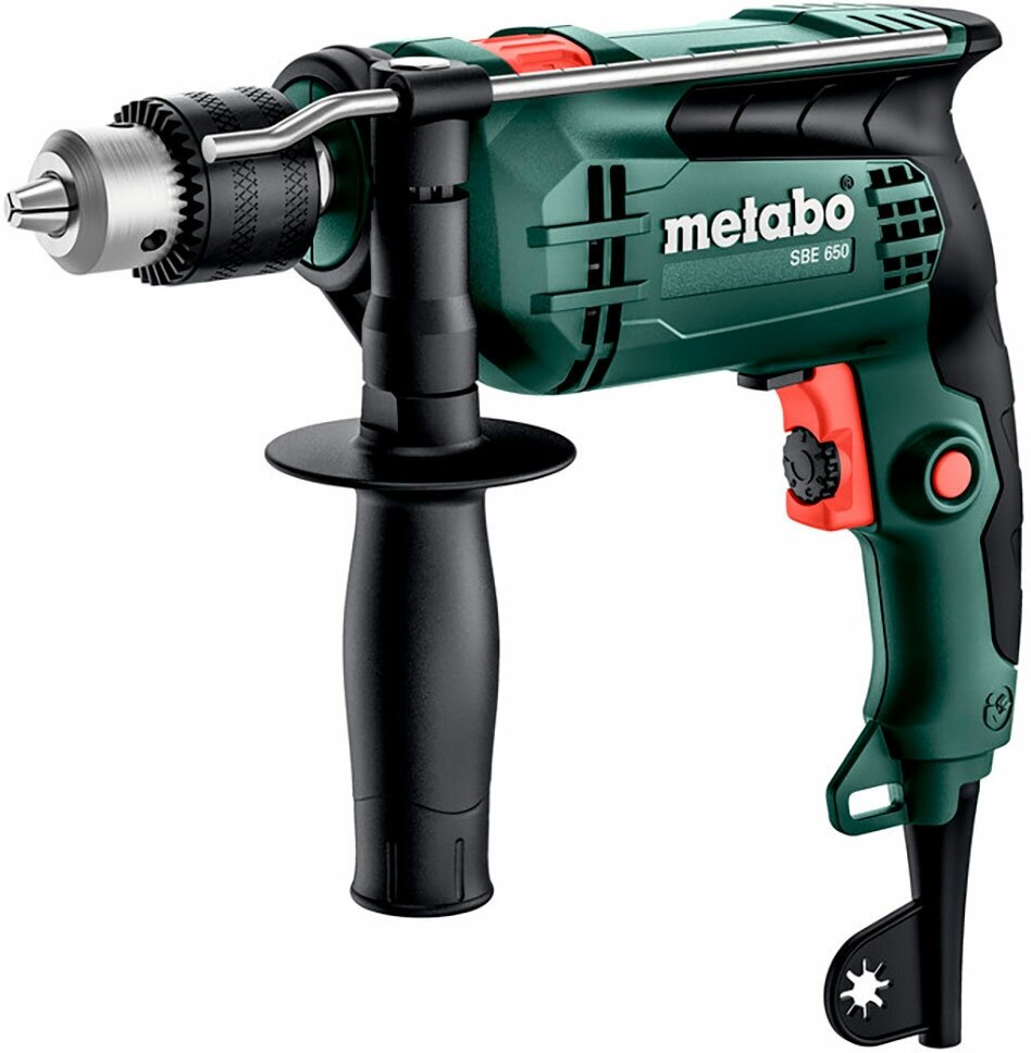 Сетевая дрель Metabo SBE 650 ударная (ЗВП) 600742000