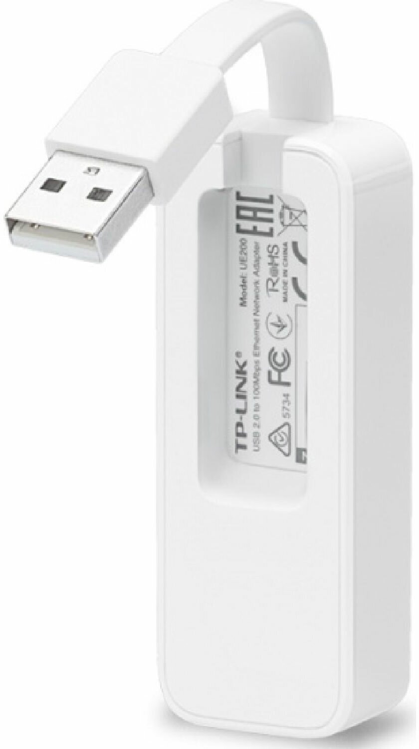 Порт-репликатор TP-Link Bad Pack UE200 Сетевой адаптер USB 2.0
