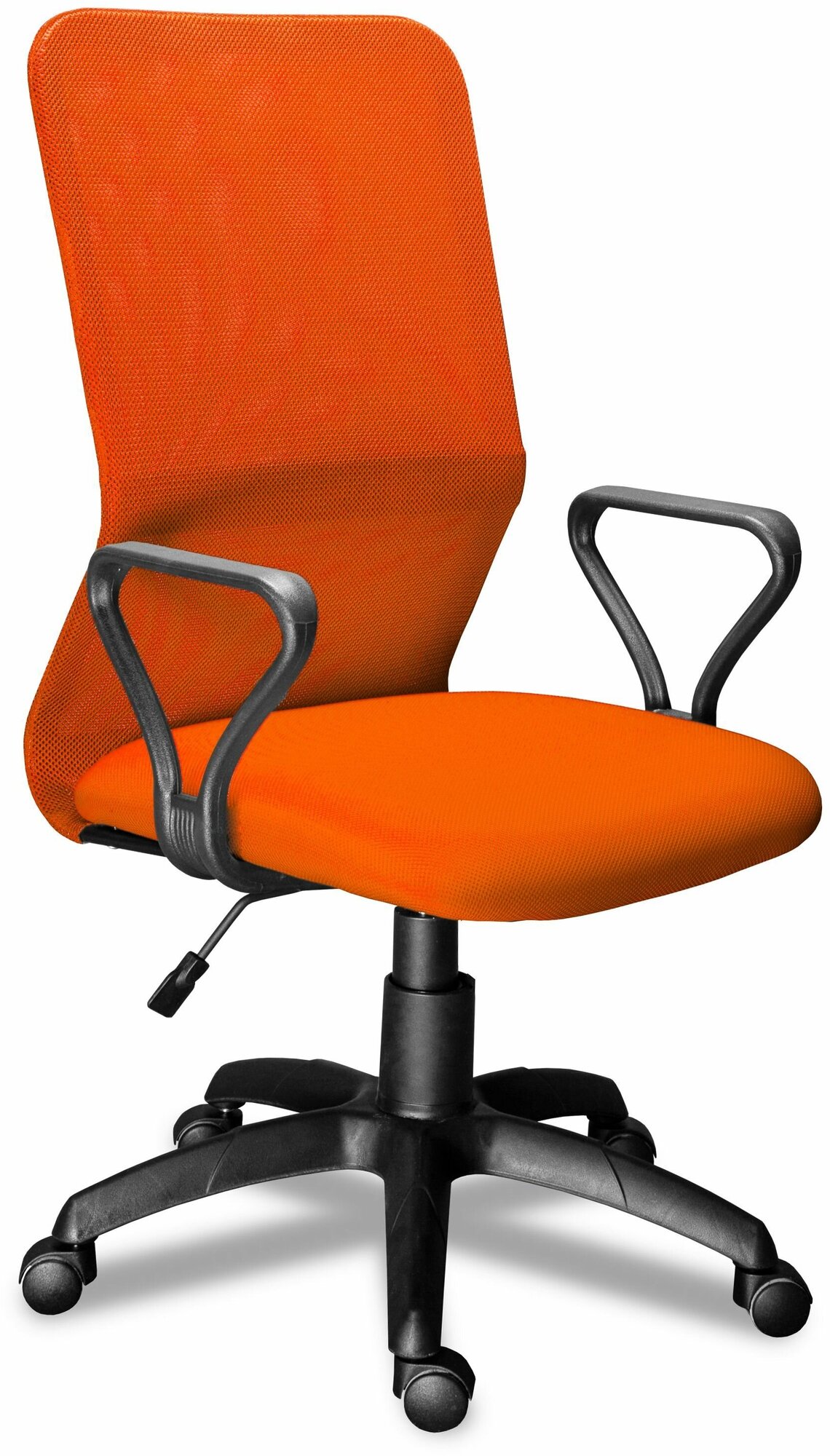 Компьютерное офисное кресло Мирэй Групп МГ-21 самба, Сетка, Оранжевое