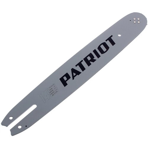 Шина для пилы PATRIOT 14, 50 звеньев, паз 1,3 мм, шаг 3/8 дюйма шина для пилы patriot 14 50 звеньев паз 1 3 мм шаг 3 8 дюйма