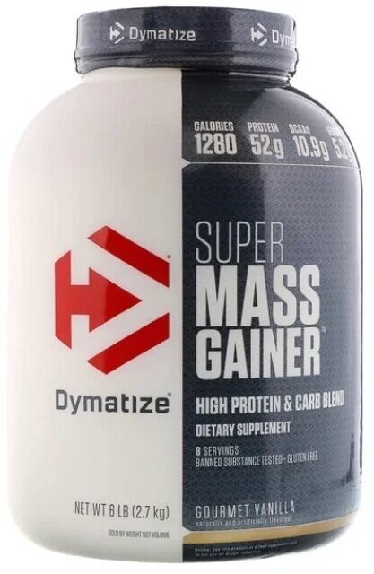 Dymatize Super Mass Gainer 2700 гр. 6lb (Dymatize) Ваниль