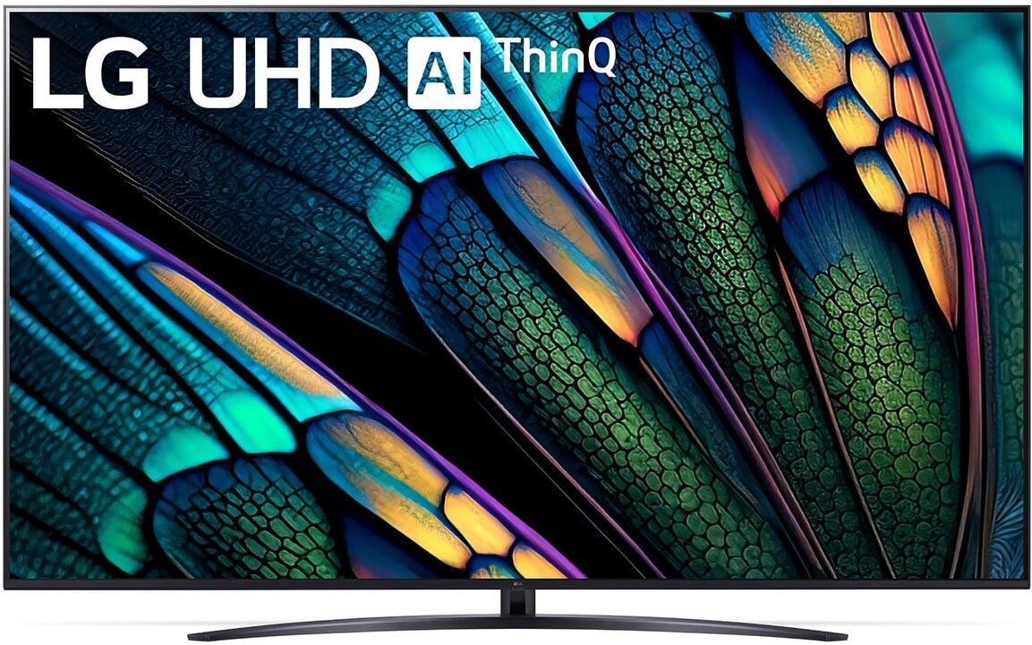 Телевизор LED LG 55" 55UR81006LJ. ARUB черный/4K Ultra HD/50Hz/DVB-T/DVB-T2/DVB-C/DVB-S/DVB-S2/USB/WiFi/Smart TV (RUS)
