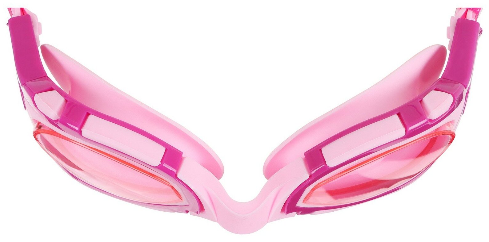 Очки ONLYTOP, для плавания, для взрослых, UV защита, цвет розовый - фотография № 2