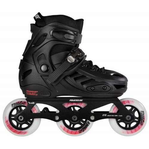 Раздвижные роликовые коньки Powerslide Khaan Junior Pro,  р. 39 – 42, black