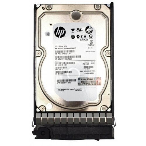 Жесткий диск HP 695502-003 3Tb 7200 SATAIII 3.5 HDD жесткий диск hp 724508 003 4tb 7200 sataiii 3 5 hdd
