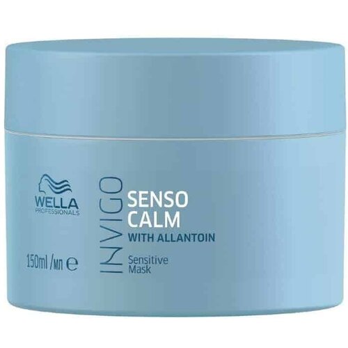 Wella Invigo Balance Senso Calm Mask - Маска-уход для чувствительной кожи головы 150 мл wella professionals invigo senso calm маска для чувствительной кожи 150 мл