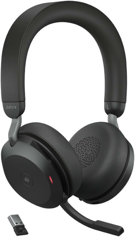 Jabra Evolve2 75 Stereo MS USB-A беспроводная гарнитура черная ( 27599-999-999 )