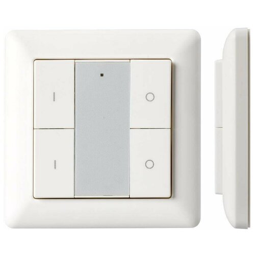 021369 Панель Knob SR-KN9550K4-UP White (KNX, DIM) (Arlight, IP20 Пластик, 3 года) 020945 панель knob sr 2833k1 rf up white 3v dim arl ip20 пластик