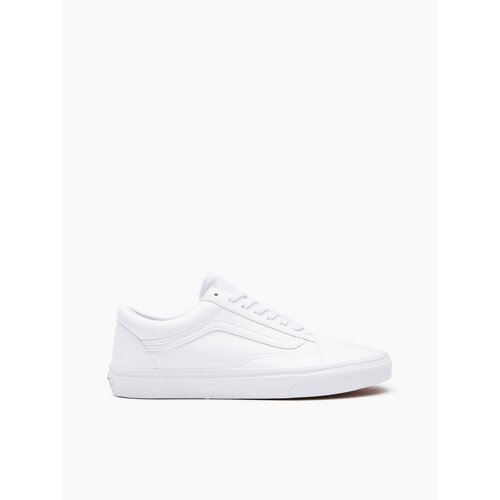 кроссовки vans ua old skool platform true white Кеды VANS, размер 44,5 RU, белый