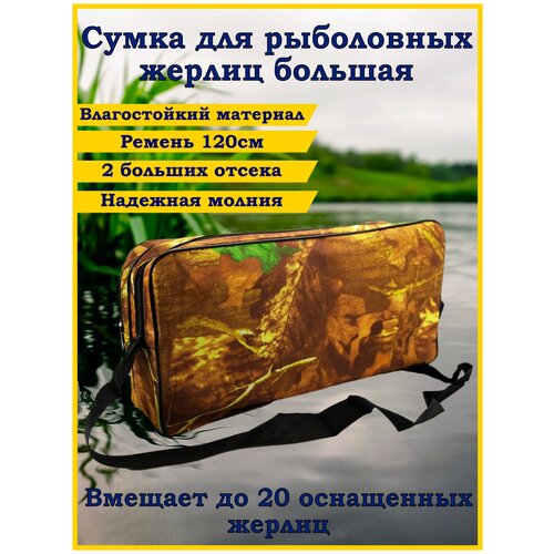 рыболовная сумка органайзер 40 литров Сумка для кружков рыболовных, сумка для жерлиц рыболовных, жерлицы летние зимние