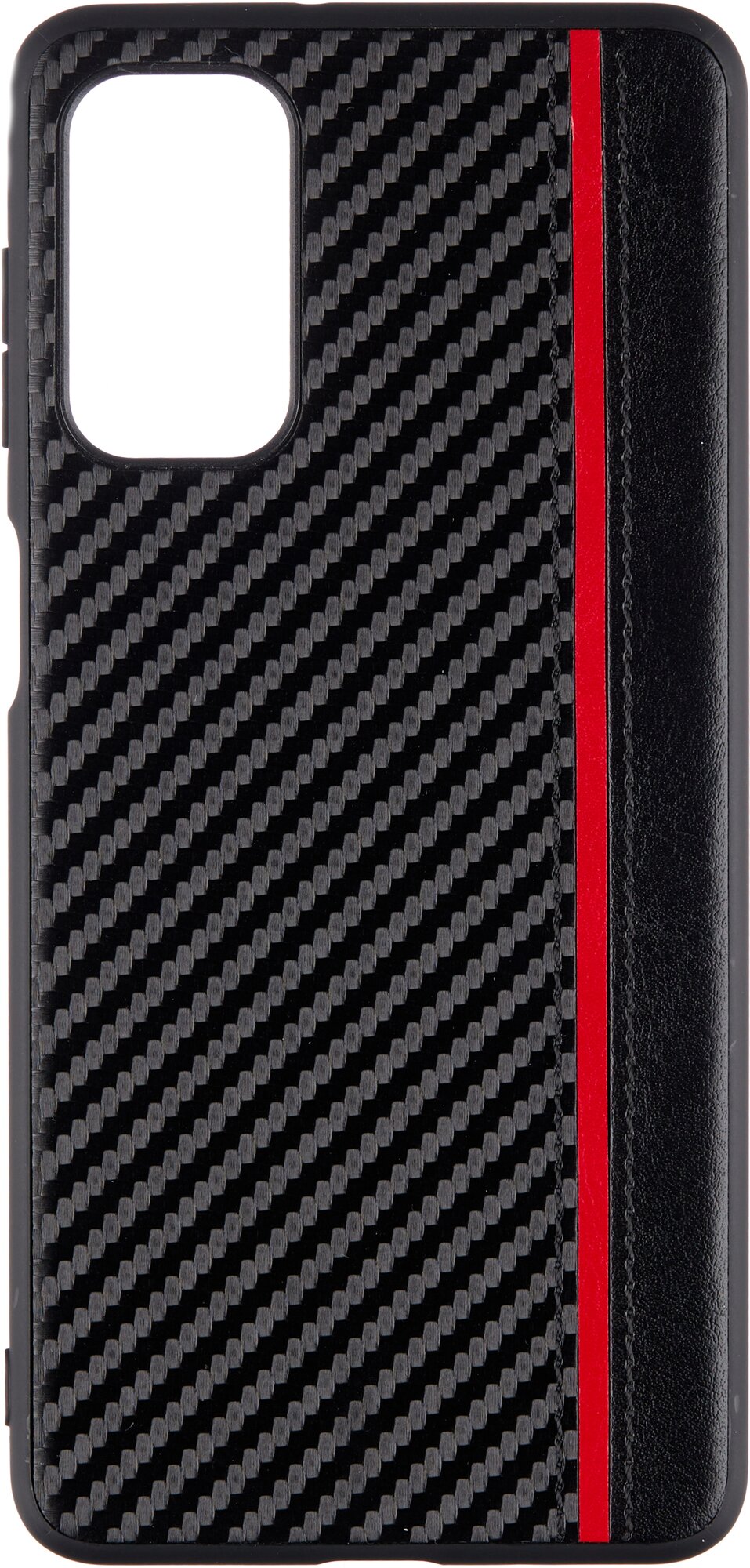 Чехол накладка для Samsung Galaxy M52 SM-M526, G-Case Carbon, черная