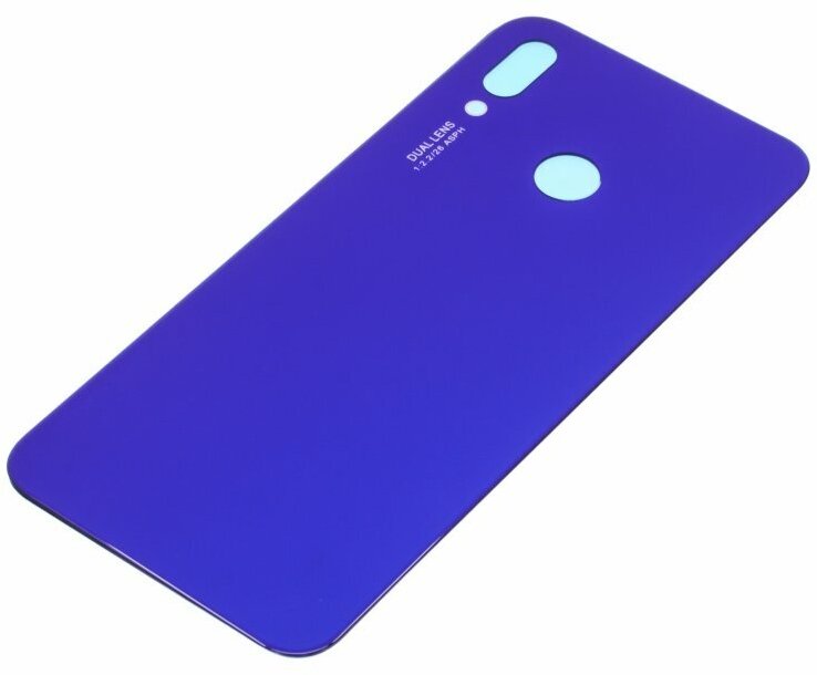 Задняя крышка для Huawei P20 Lite 4G (ANE-LX1) Nova 3E 4G (ANE-AL00) синий, AA