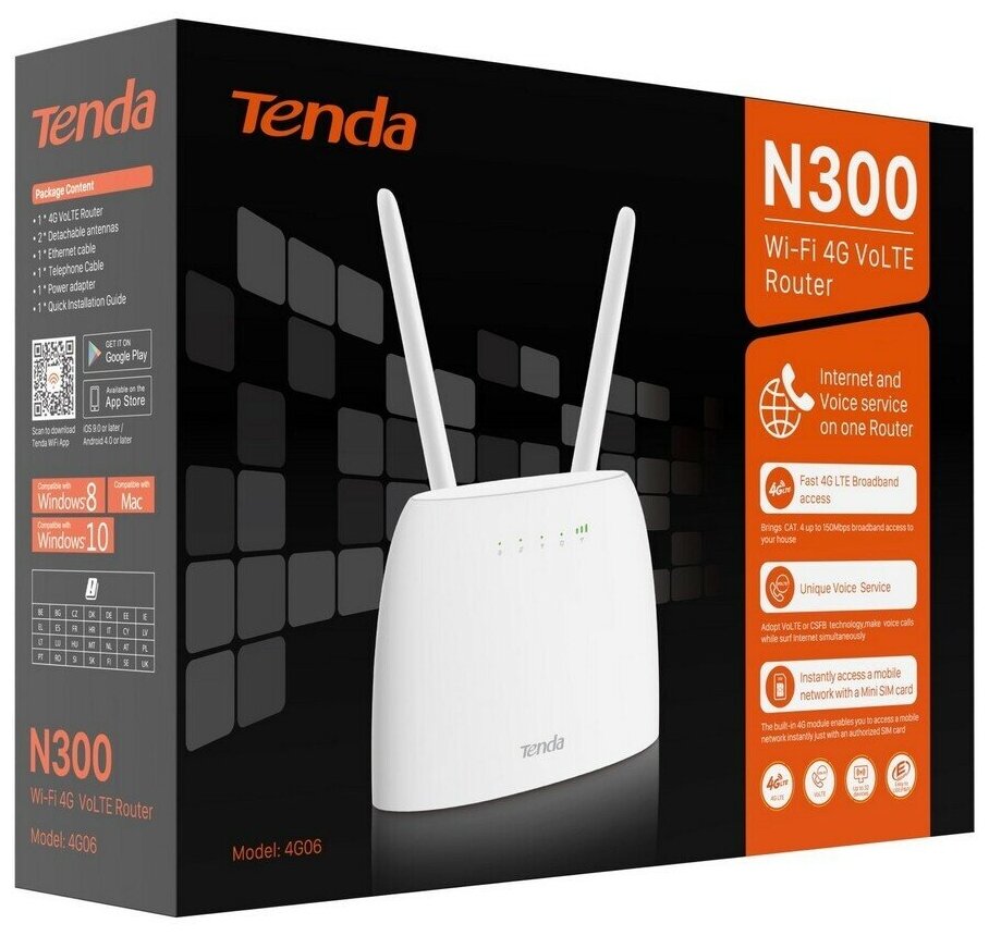 Wi-Fi роутер Tenda - фото №2