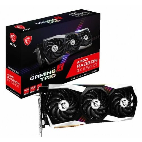 Видеокарта MSI Radeon RX 6750XT 12288Mb 602-V399-05S 6196100₽