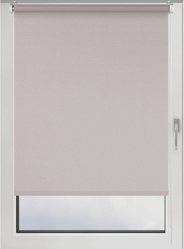 Штора рулонная Ribbed 100x160 см серый - фотография № 10