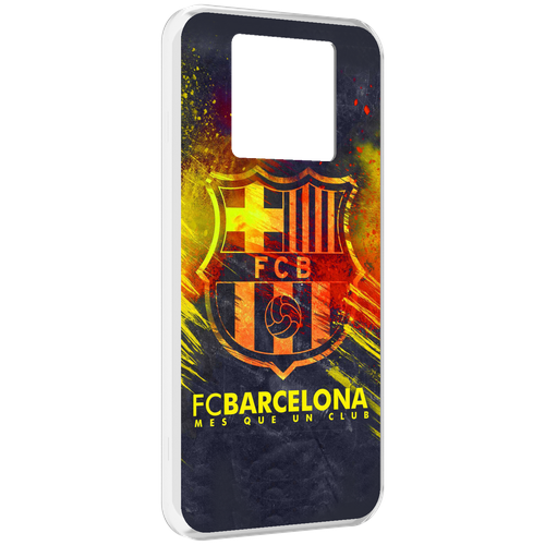 Чехол MyPads FC-Barcelona-Wallpaper-3 для Black Shark 3 5G / Black Shark 3S задняя-панель-накладка-бампер чехол mypads красивая картина для black shark 3 5g black shark 3s задняя панель накладка бампер