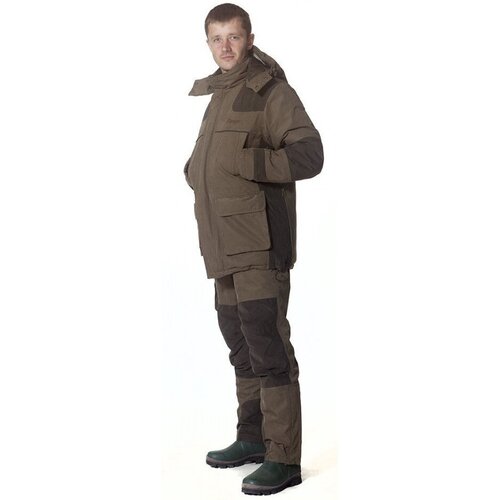 Костюм охотничий демисезонный Canadian Camper MIRRO (куртка+брюки) цвет brown, M