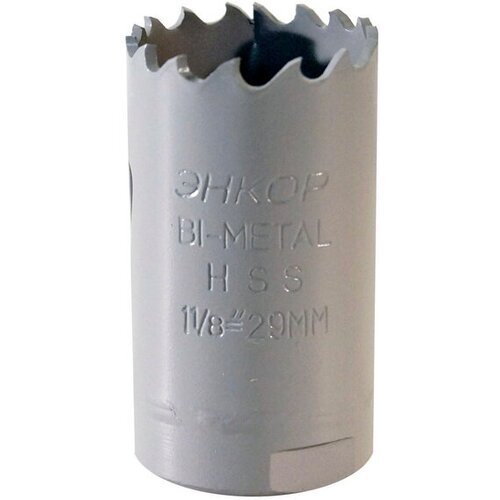 Коронка по металлу (29 мм; Bi-Metal М3) Энкор 24129