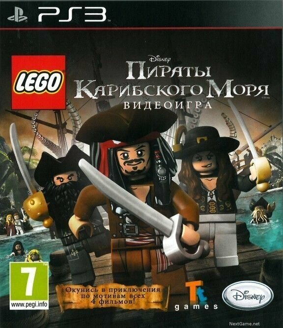 LEGO Pirates of the Caribbean 4 (Пираты Карибского Моря 4) The Video Game Русская Версия (PS3)