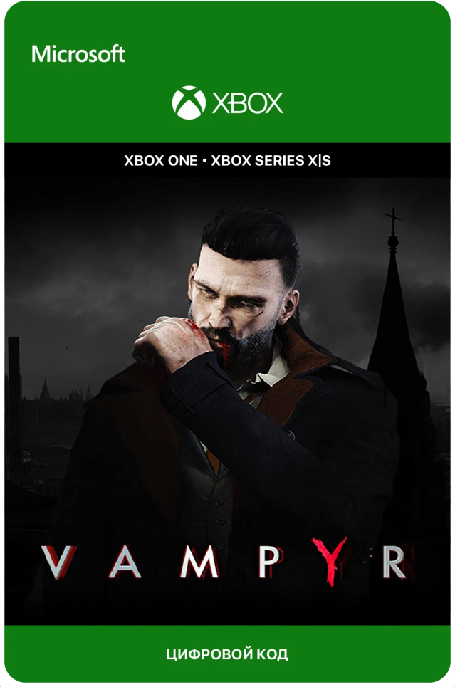 Игра Vampyr для Xbox One/Series X|S (Турция), русский перевод, электронный ключ