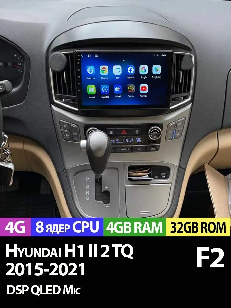 Магнитола TS18 PRO Hyundai H1 II 2 TQ 4/32 Gb