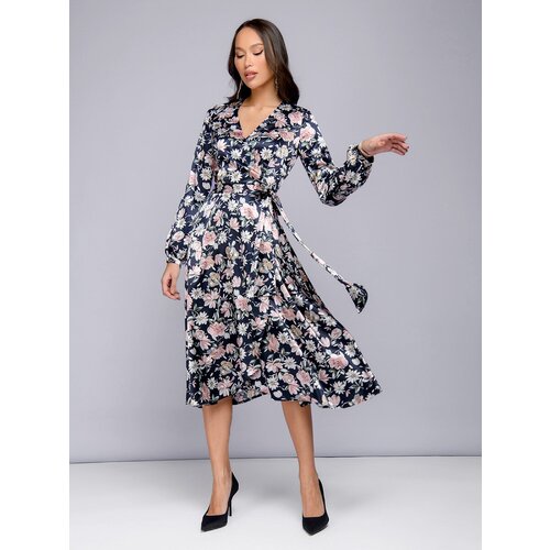 фото Платье 1001dress, размер 56, синий