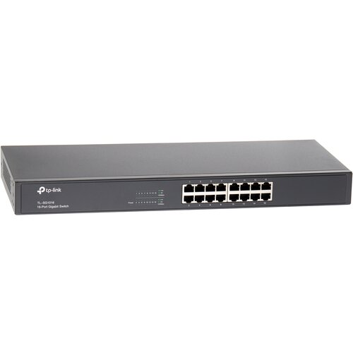 Коммутатор TP-LINK TL-SG1016 V12 коммутатор tp link tl sg105s 5g неуправляемый