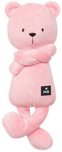 Мягкая игрушка Мишка Джордж, 33 см, цвет розовый